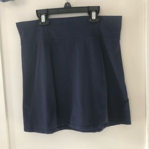 Athleta Skirt Navy Blue Size Medium